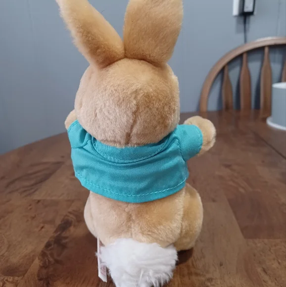 ✓Ty Beanie Babies Cotton Tail Peter Rabbit Movie 9" Doll S Plush Easter - Picture 4 of 9